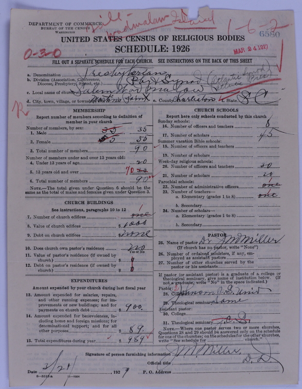 Scan of Presbyterian Church in the United States of America: 6580