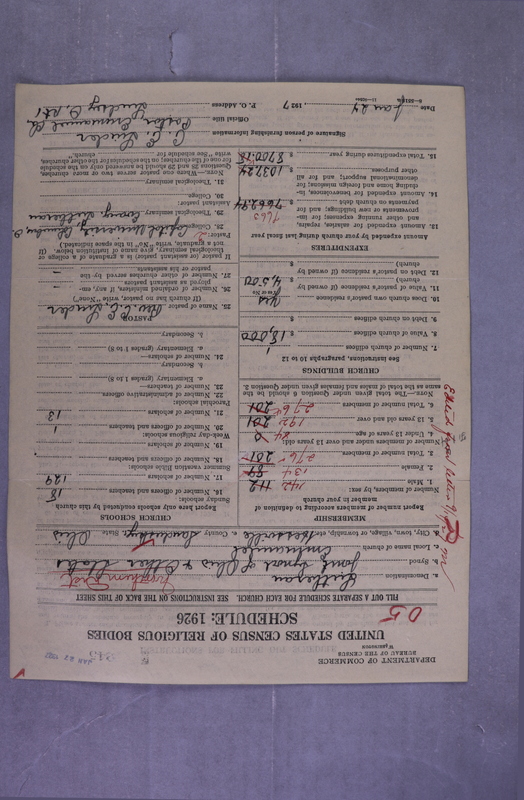 Scan of Synod of the Reformed Presbyterian Church of North America: 245
