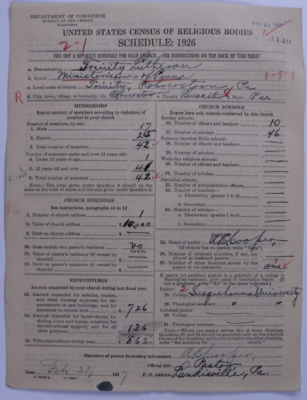 Scan of United Lutheran Church in America: 1149