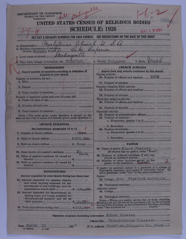 Scan of Presbyterian Church in the United States of America: 3966