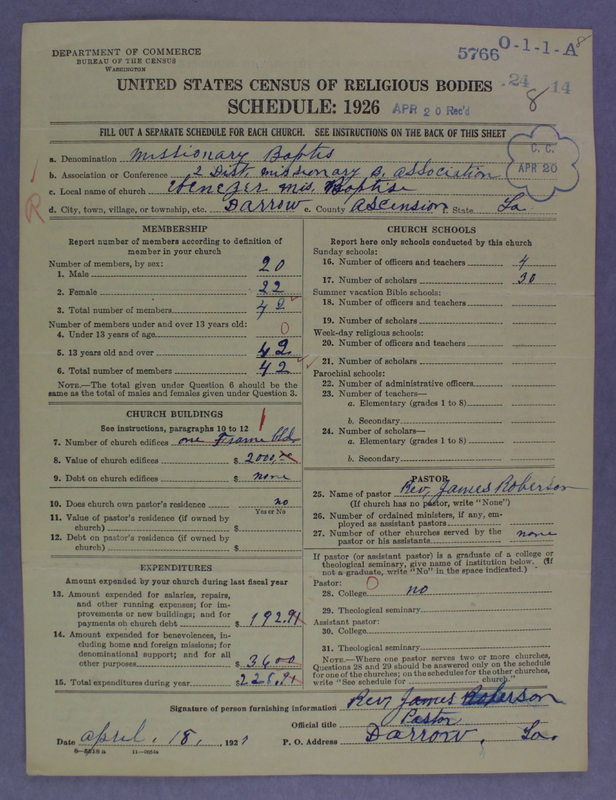 Scan of Negro Baptists: 5766