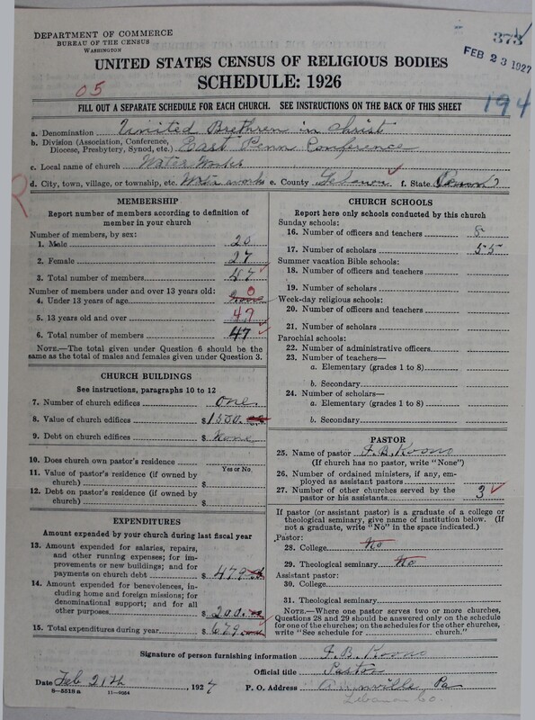 Scan of Church of the United Brethren in Christ: 373