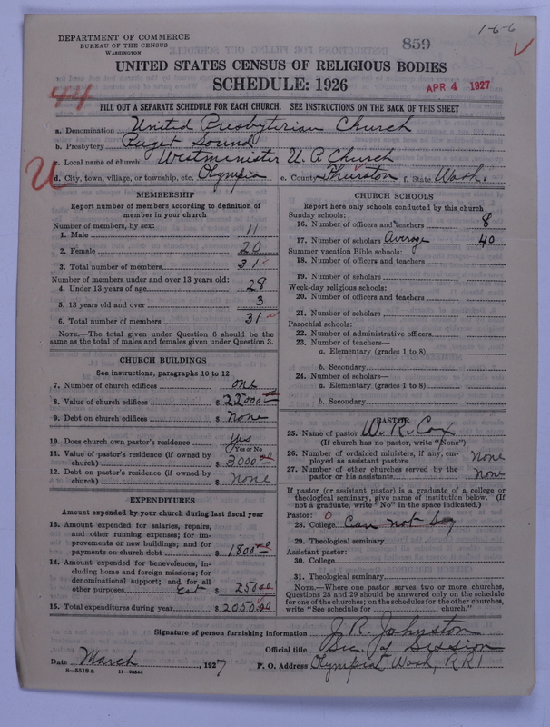 Scan of United Presbyterian Church of North America: 859
