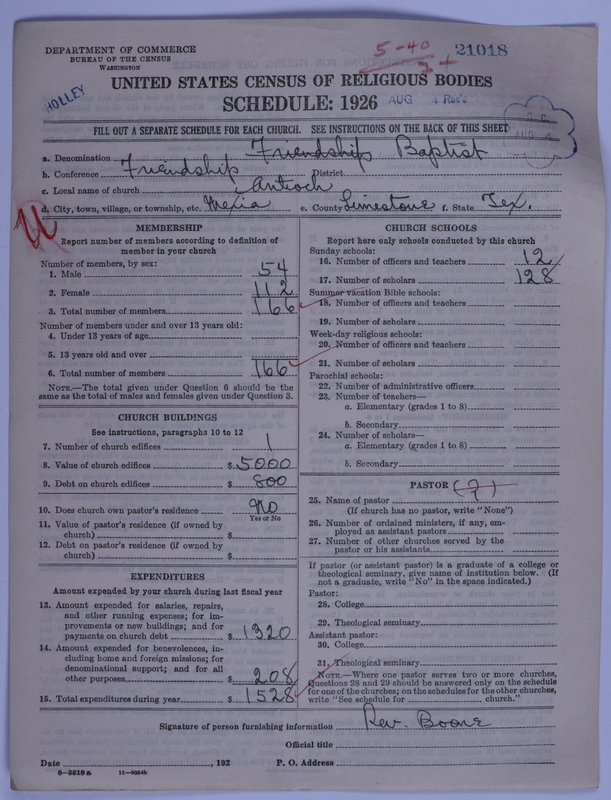 Scan of Negro Baptists: 21018