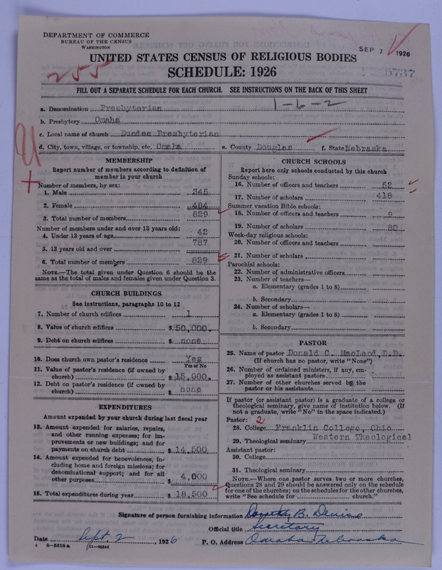 Scan of Presbyterian Church in the United States of America: 5737