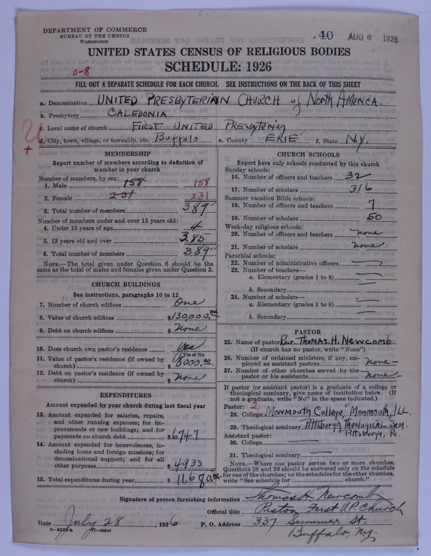 Scan of United Presbyterian Church of North America: 40