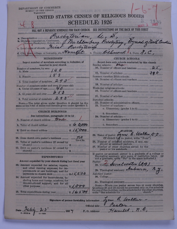 Scan of Presbyterian Church in the United States: 1155