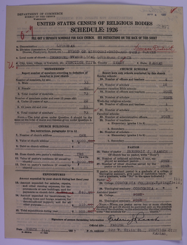 Scan of Evangelical Lutheran Synodical Conference of America: Evangelical Lutheran Synod of Missouri, Ohio, and Other States: 2967