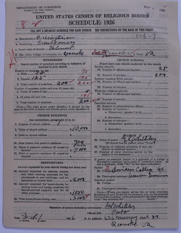 Scan of Presbyterian Church in the United States: 565