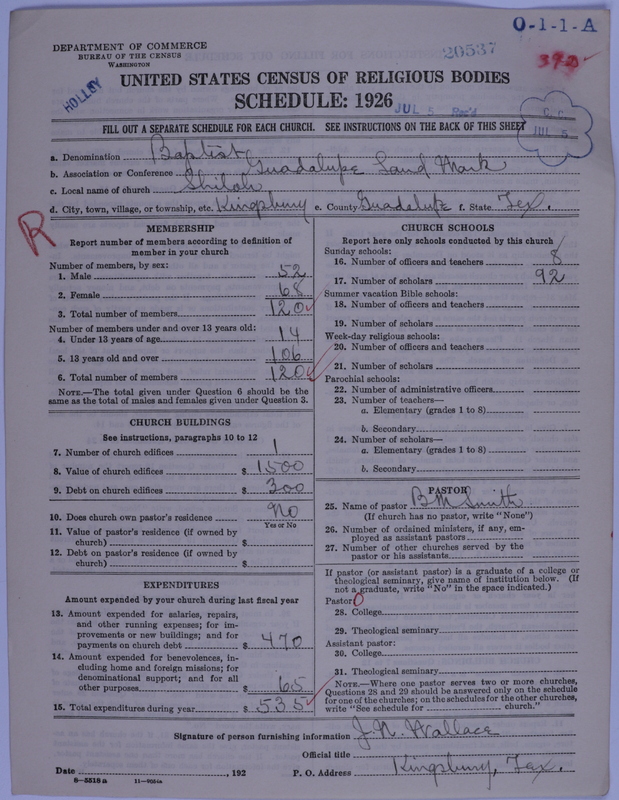 Scan of Negro Baptists: 20537
