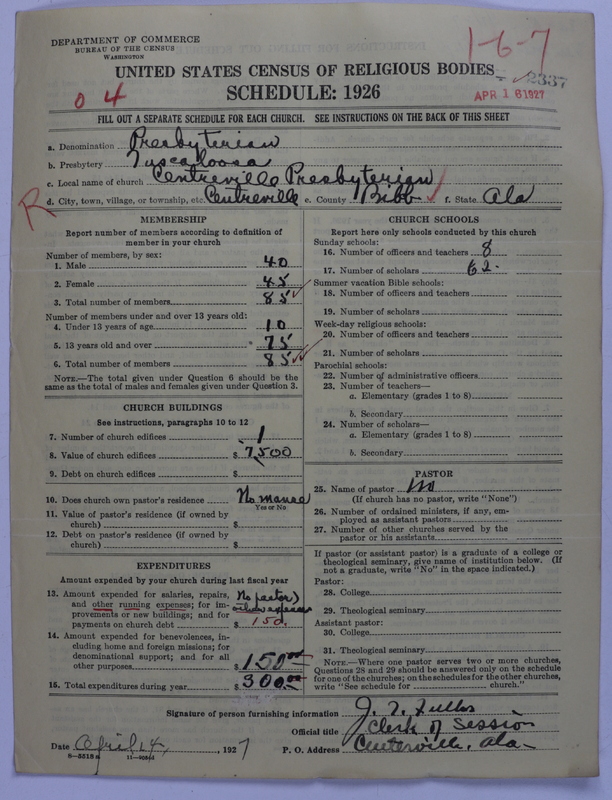 Scan of Presbyterian Church in the United States: 2337