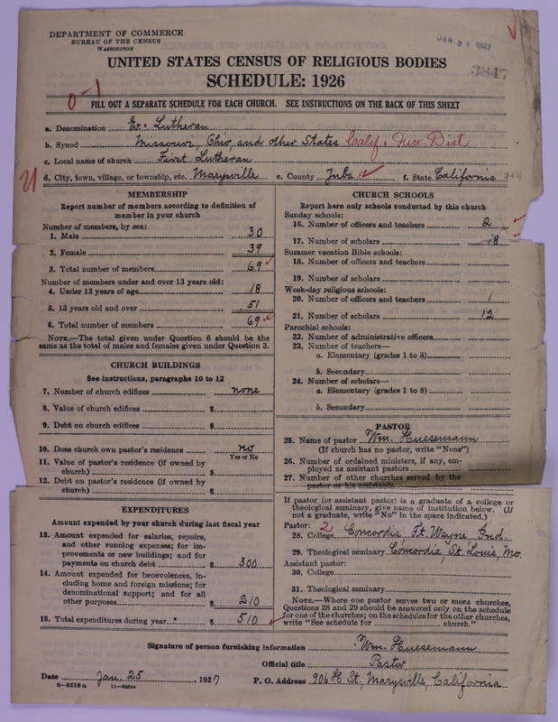 Scan of Evangelical Lutheran Synodical Conference of America: Evangelical Lutheran Synod of Missouri, Ohio, and Other States: 3847