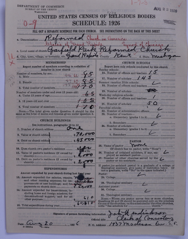 Scan of Reformed Church in America: 521