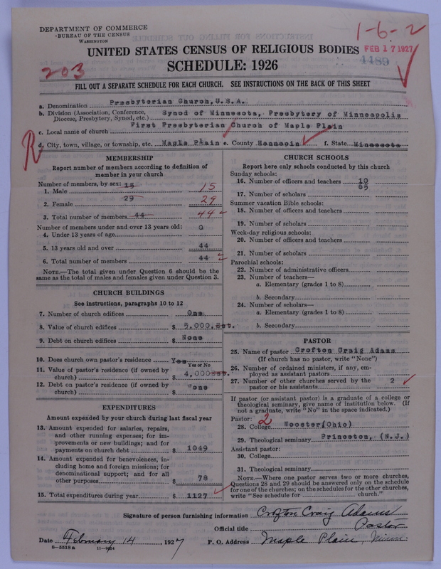 Scan of Presbyterian Church in the United States of America: 4489