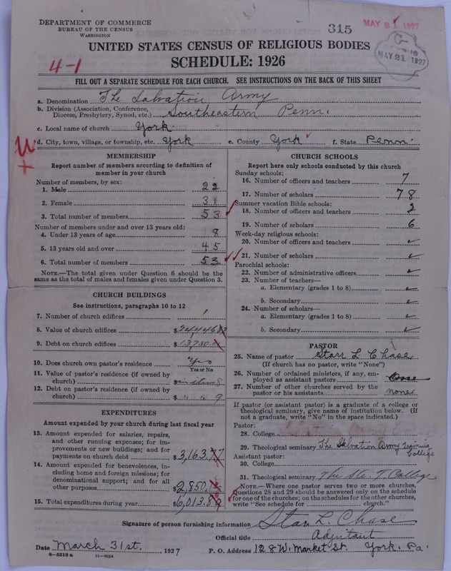 Scan of Salvation Army: 315