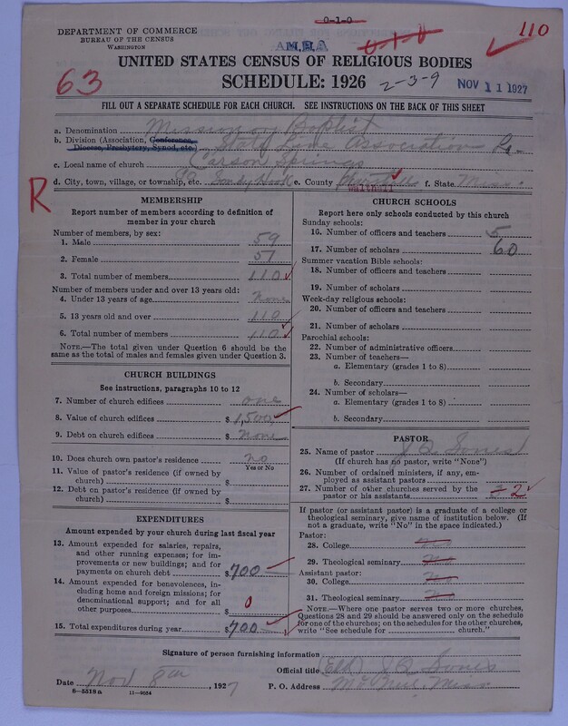 Scan of Landmark Baptist of America: 110