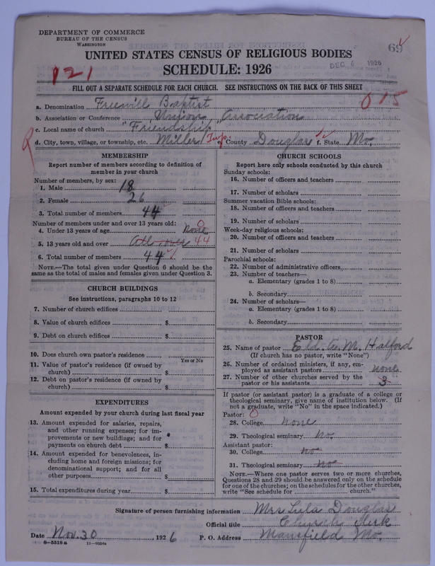 Scan of Free Will Baptists: 69