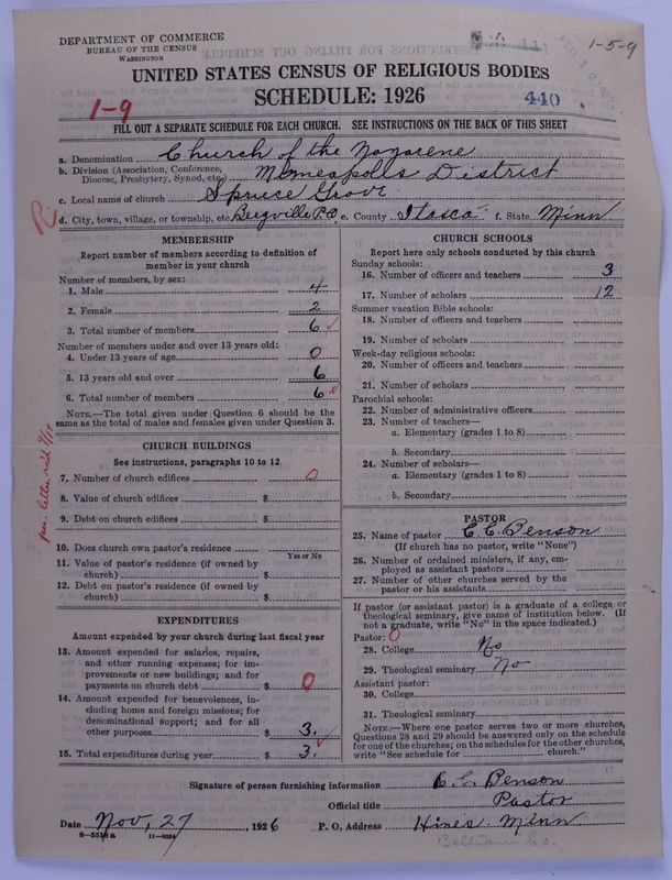 Scan of Church of the Nazarene: 440