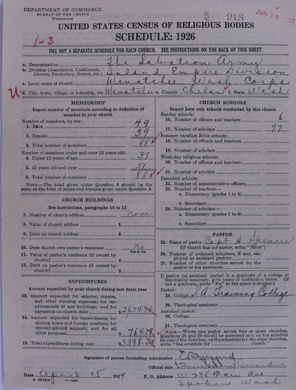 Scan of Salvation Army: 918