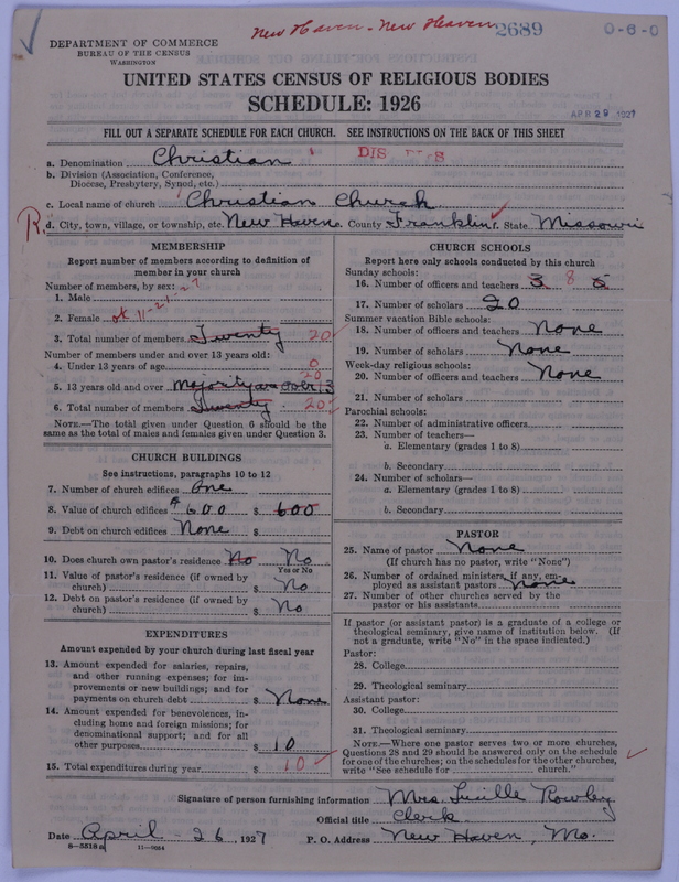 Scan of Disciples of Christ: 2689