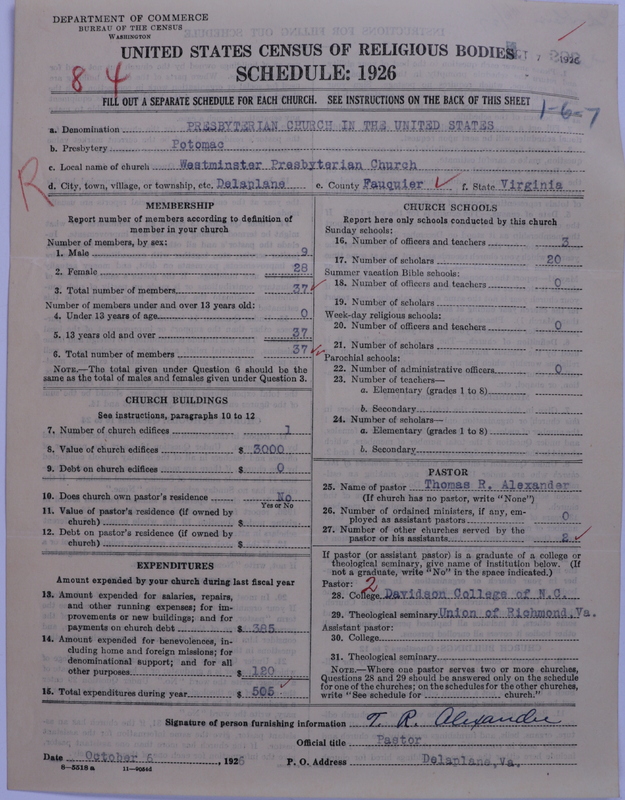 Scan of Presbyterian Church in the United States: 292
