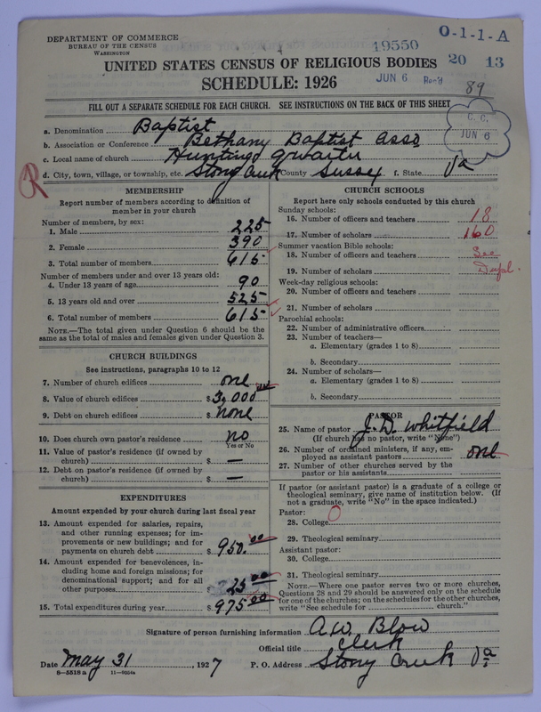 Scan of Negro Baptists: 19550