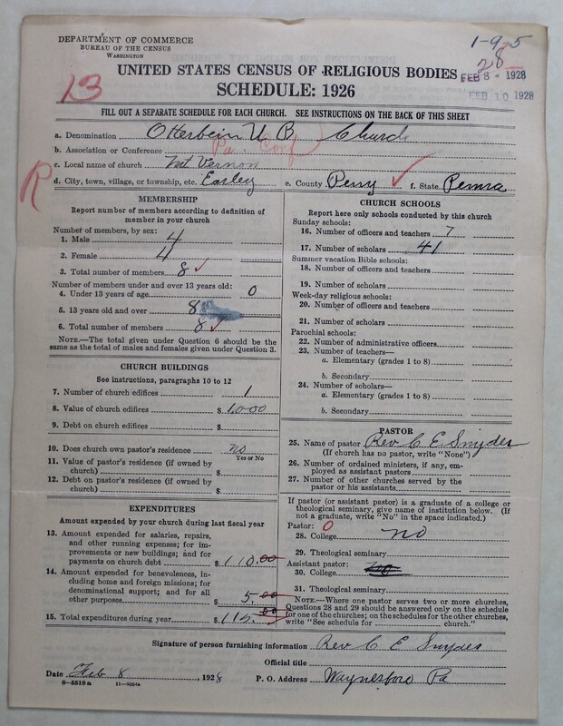 Scan of Church of the United Brethren in Christ (Old Constitution): 28