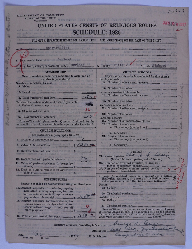 Scan of Universalist Church: 468