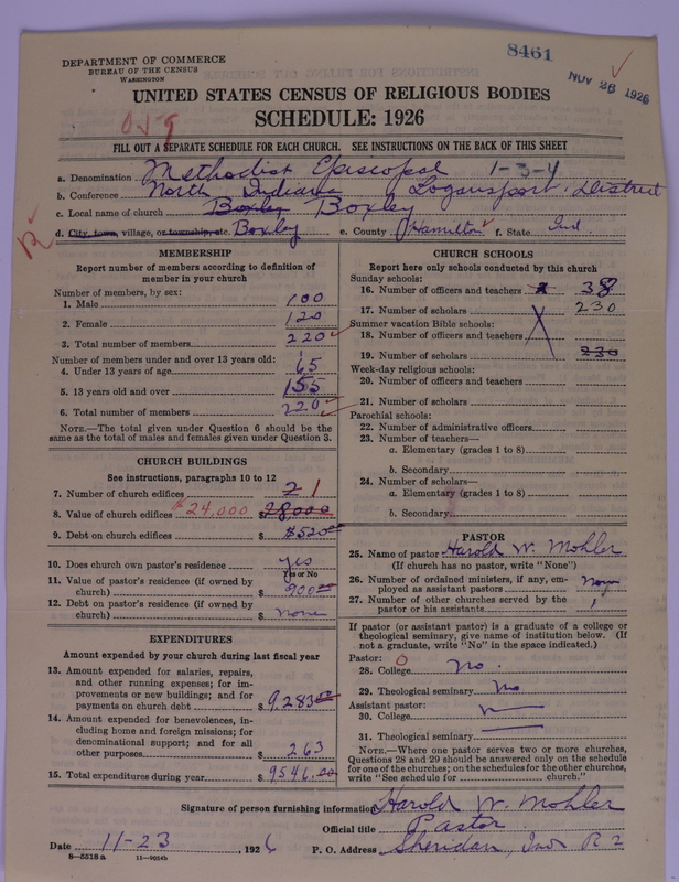 Scan of Methodist Episcopal Church: 8461