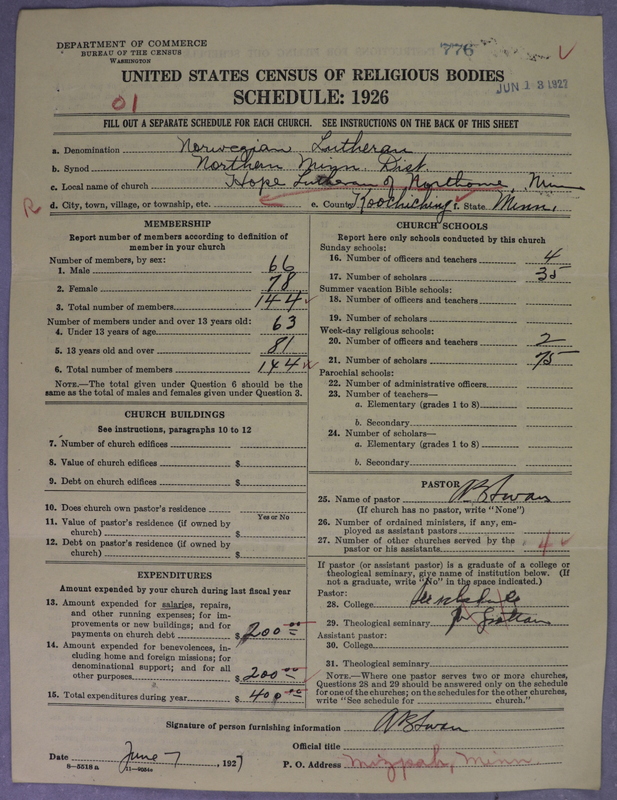 Scan of Norwegian Lutheran Church of America: 776