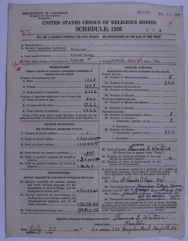 Scan of Roman Catholic Church: 4998