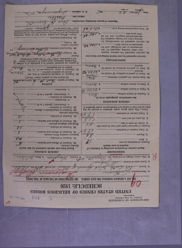 Scan of Synod of the Reformed Presbyterian Church of North America: 494