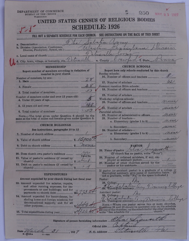 Scan of Salvation Army: 250