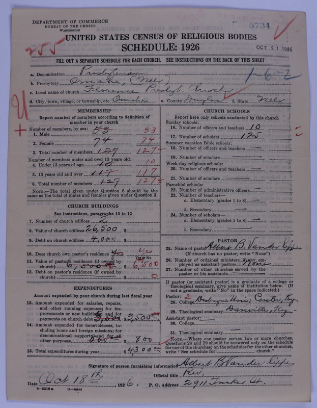 Scan of Presbyterian Church in the United States of America: 5734