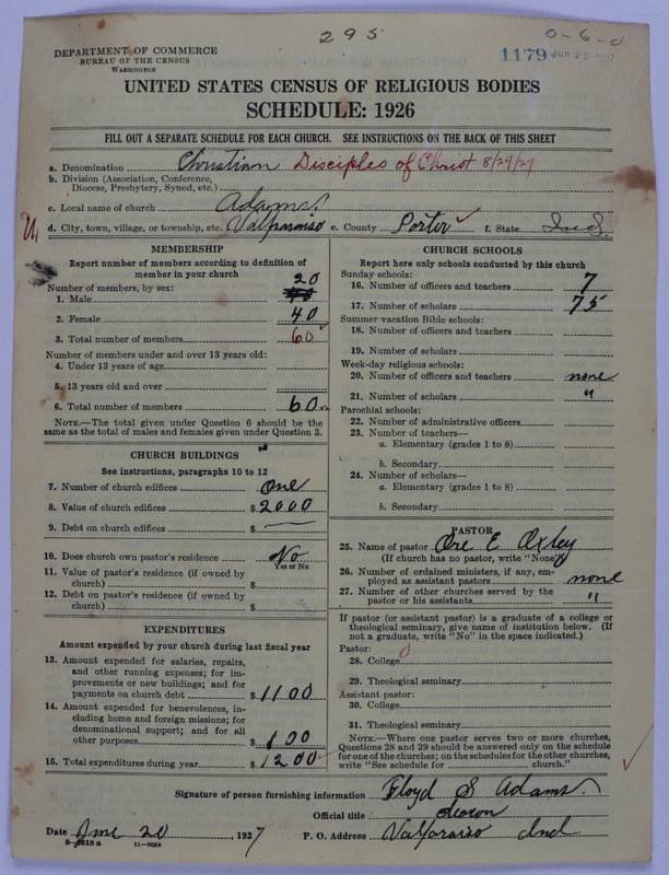 Scan of Disciples of Christ: 1179