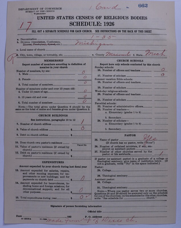 Scan of Methodist Protestant Church: 662
