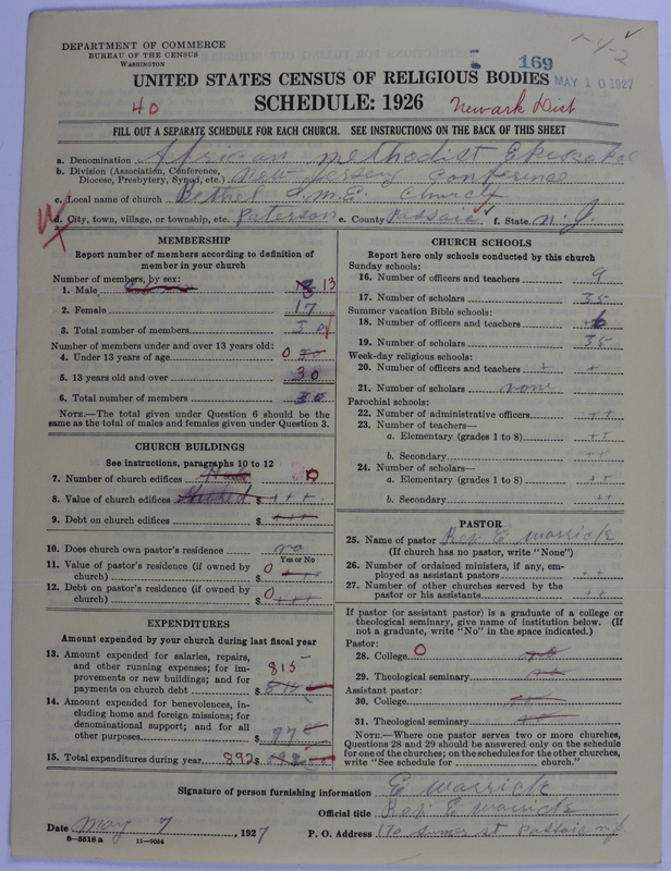 Scan of African Methodist Episcopal Church: 169