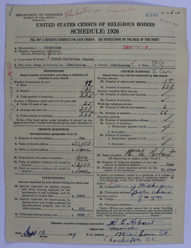 Scan of Disciples of Christ: 4586