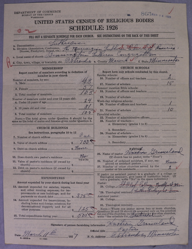 Scan of Norwegian Lutheran Church of America: 863