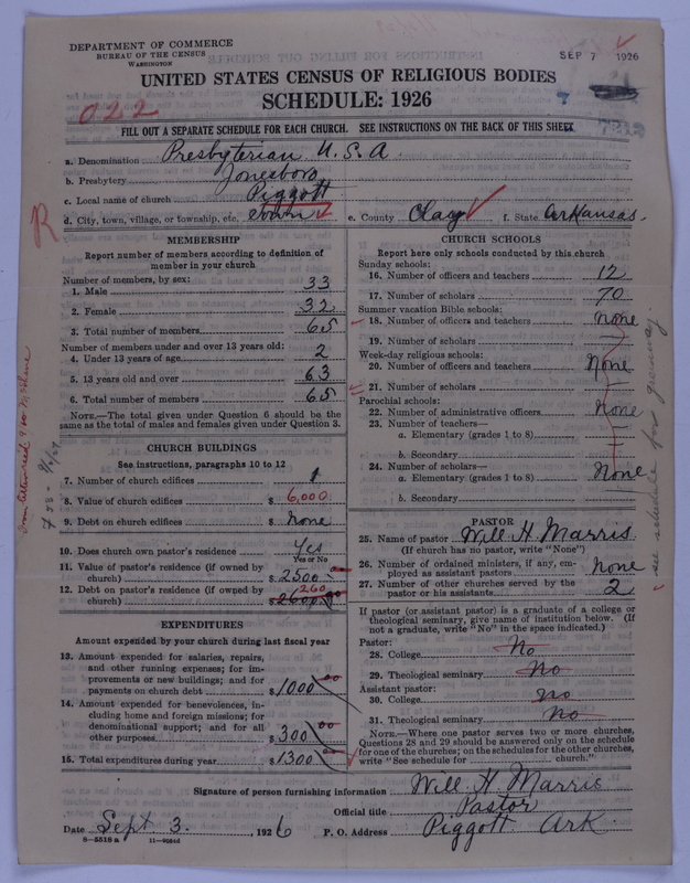 Scan of Presbyterian Church in the United States of America: 7212