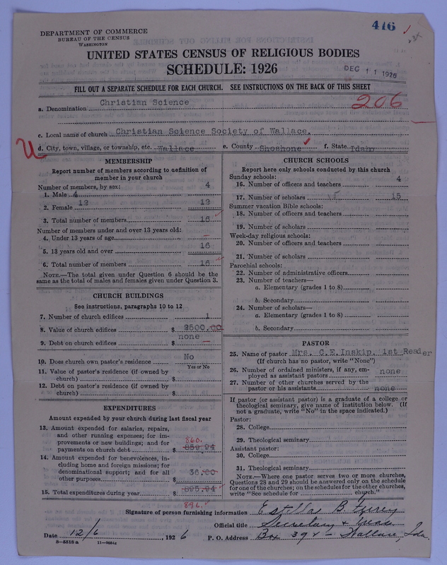 Scan of Church of Christ, Scientist: 416