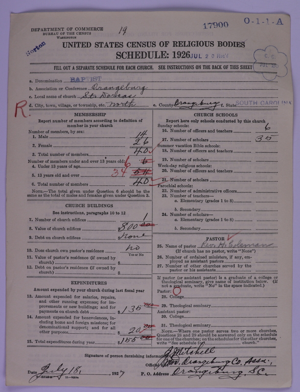 Scan of Negro Baptists: 17900