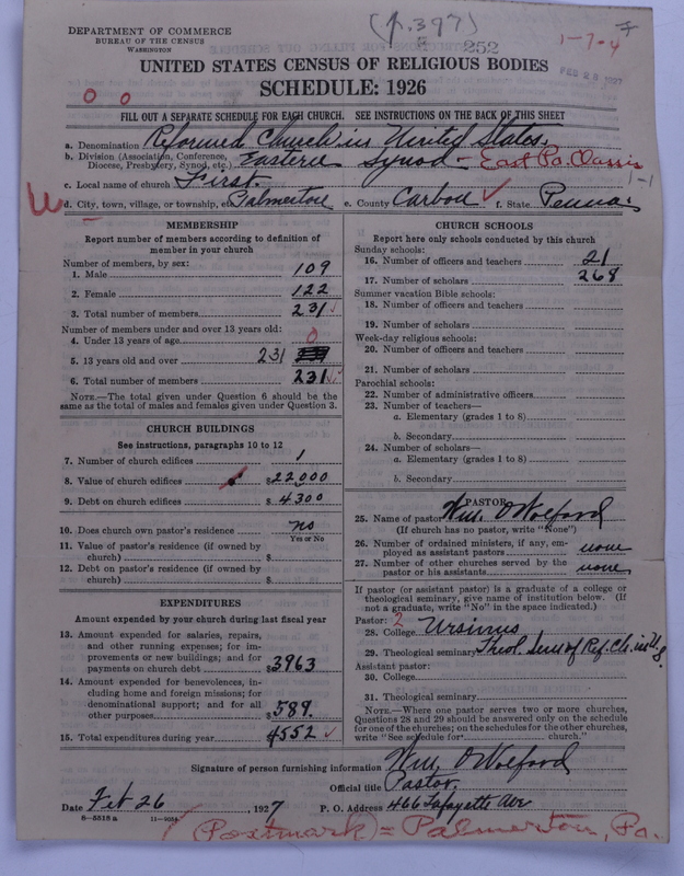 Scan of Reformed Church in the United States: 252