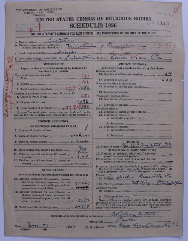 Scan of United Lutheran Church in America: 1115