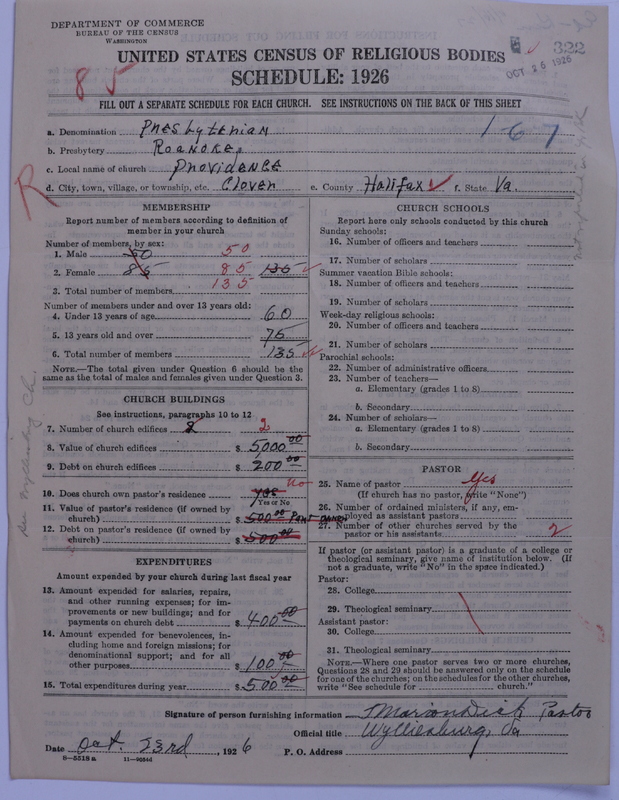 Scan of Presbyterian Church in the United States: 322
