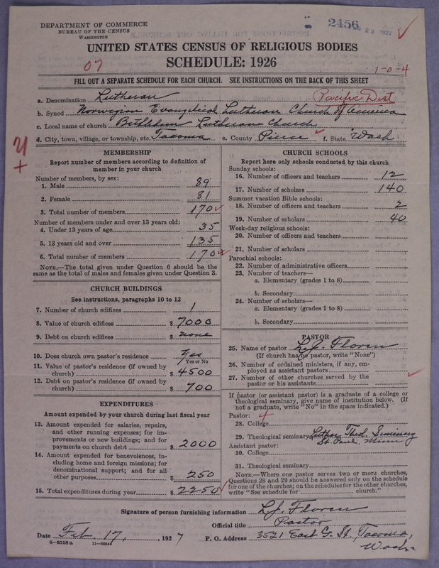 Scan of Norwegian Lutheran Church of America: 2457