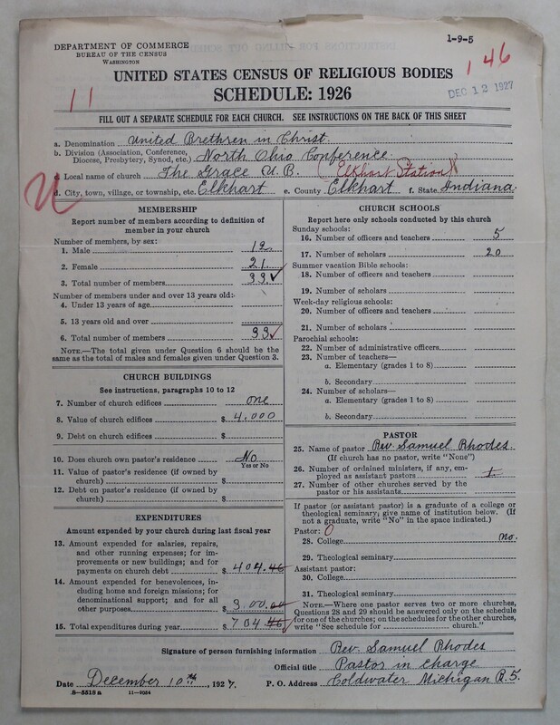 Scan of Church of the United Brethren in Christ (Old Constitution): 146