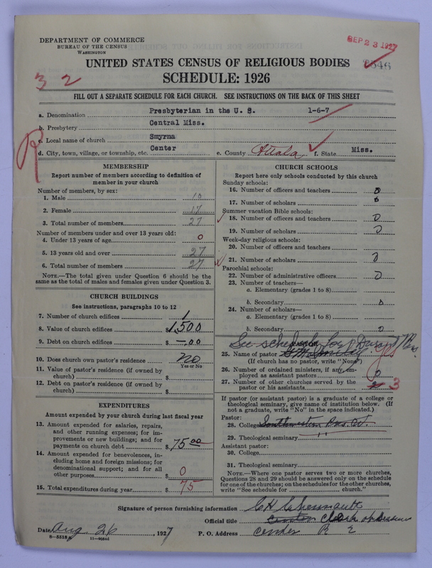Scan of Presbyterian Church in the United States: 2546