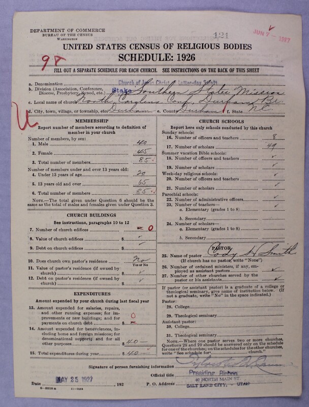 Scan of Church of Jesus Christ of Latter-day Saints: 121