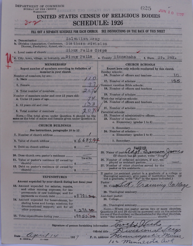 Scan of Salvation Army: 625